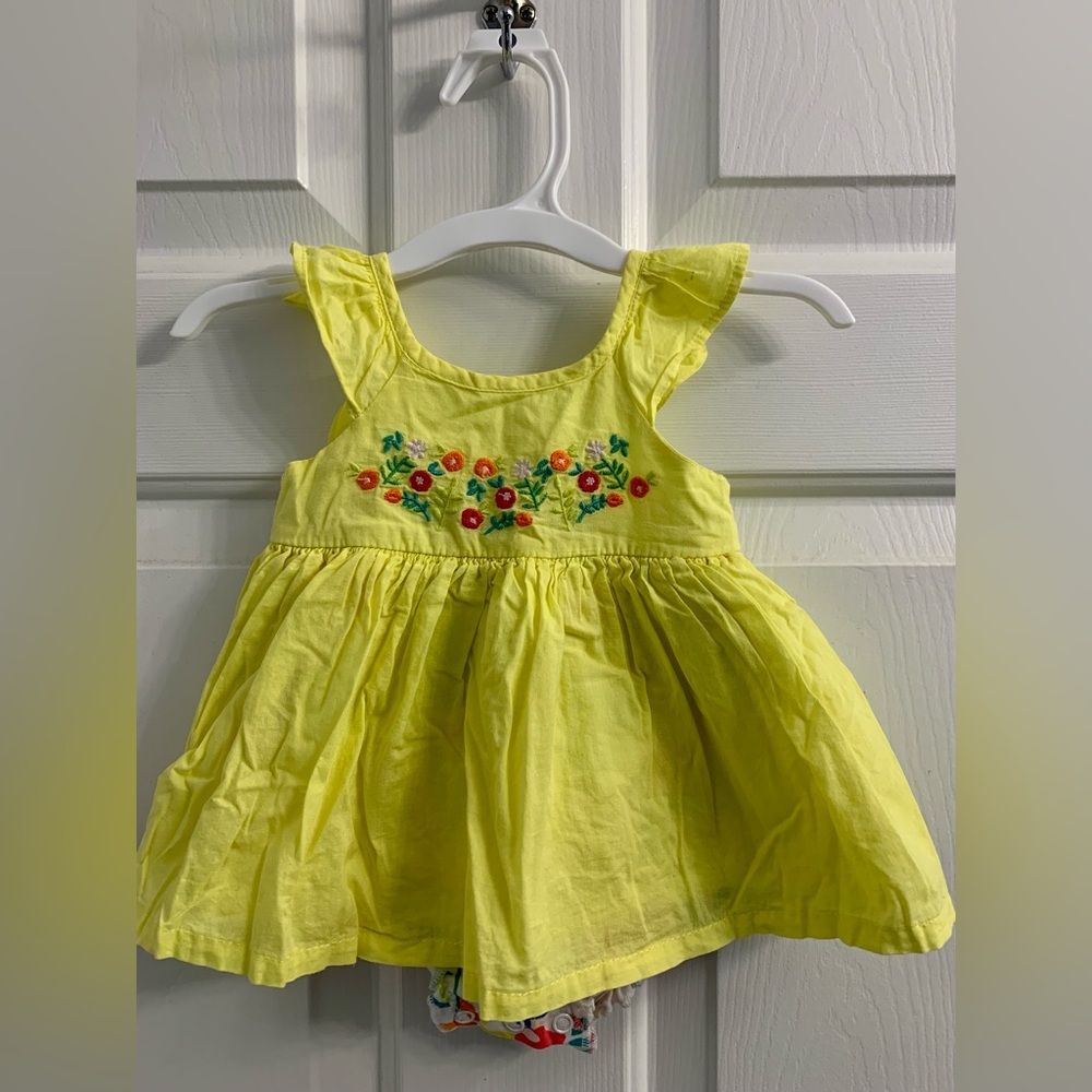 Yellow Dress, Size 0-3 Months